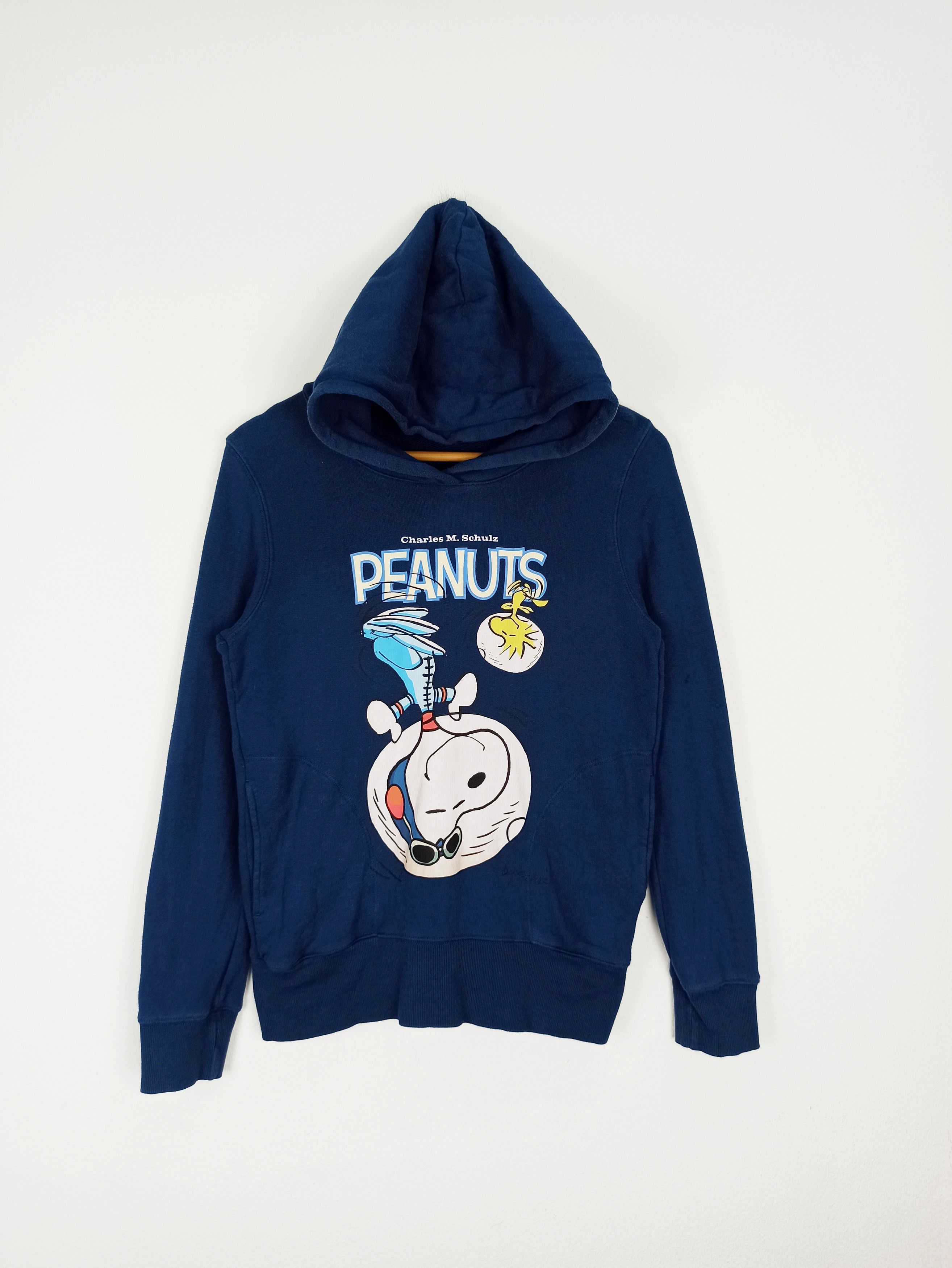 image of Kaws x Peanuts Snoopy X Uniqlo Hoodie For Ladies in Blue, Women's