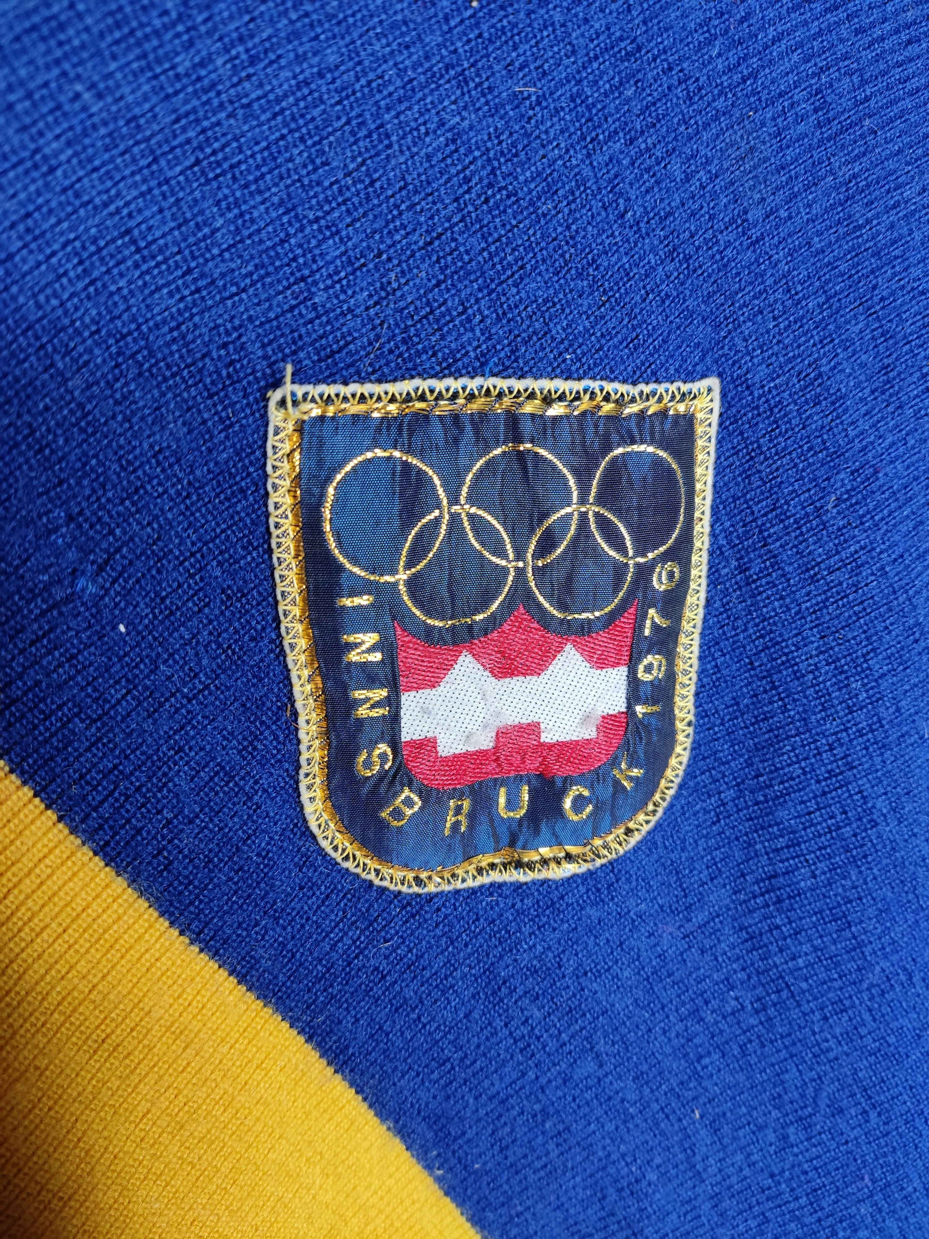 Vintage Innsbruck Austria 1976 Olympics Games Knit Sweater Size US L / EU 52-54 / 3 - 2 Preview