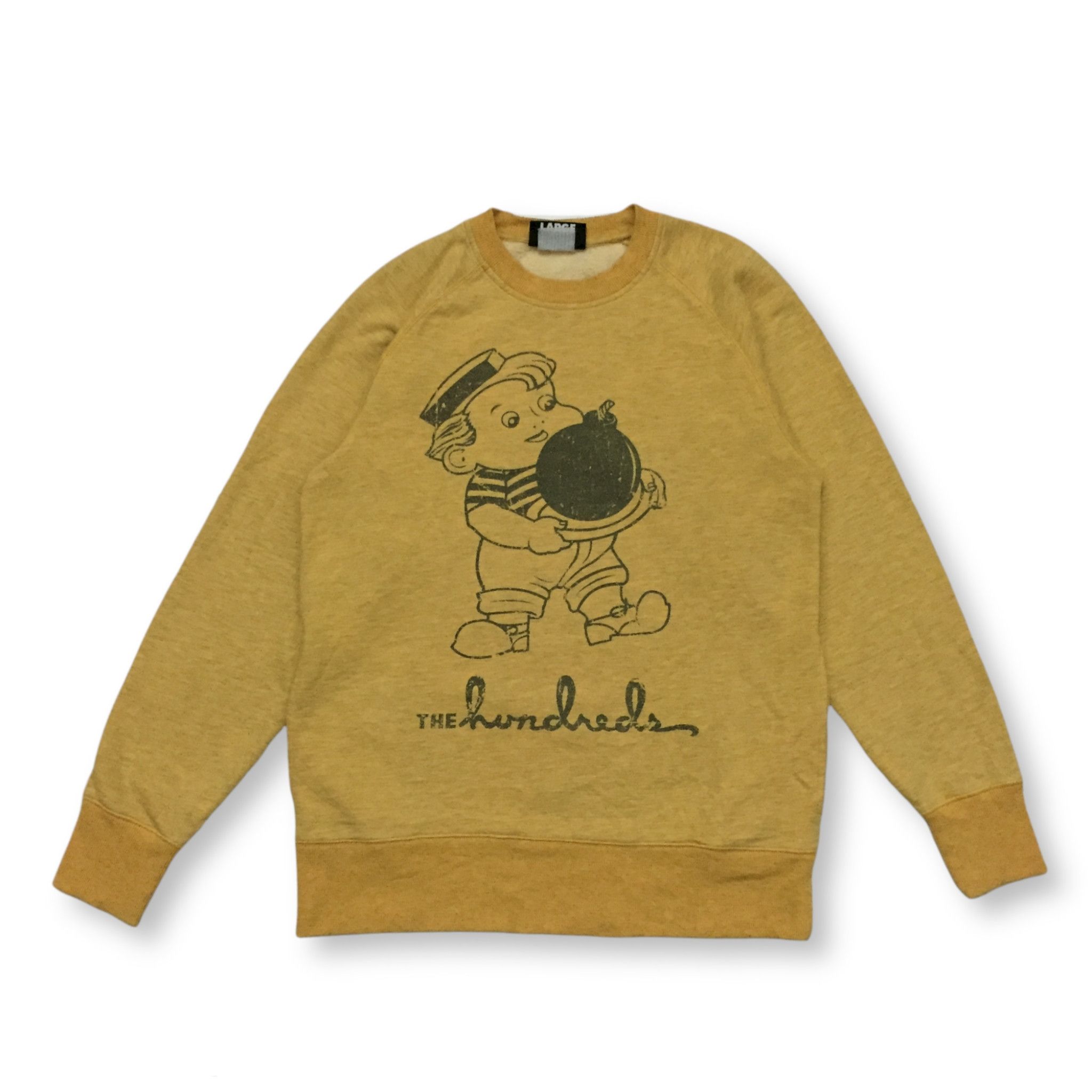 The Hundreds × Vintage Vintage The Hundreds Rare Graphic Sweatshirt Size US L / EU 52-54 / 3 - 1 Thumbnail