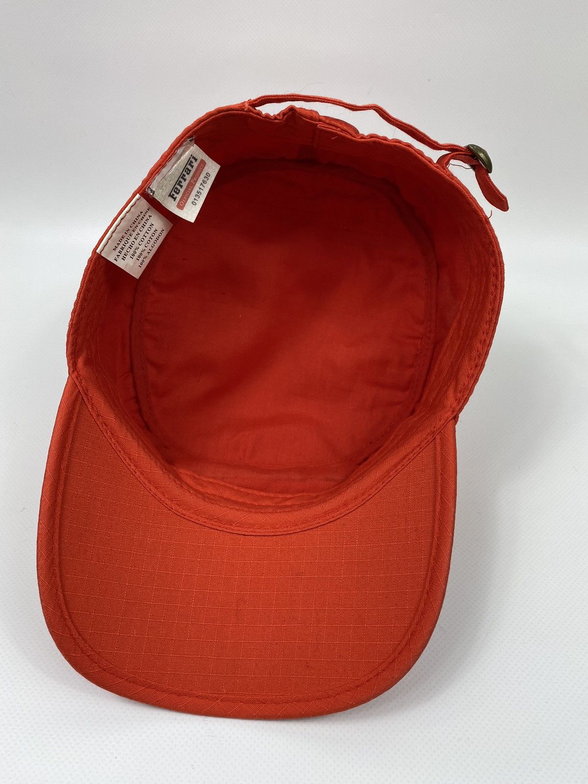 Ferrari 🔥LASTDROP🔥#42 Gear V8 Powered Red Authentic Hat Cap Size ONE SIZE - 10 Thumbnail