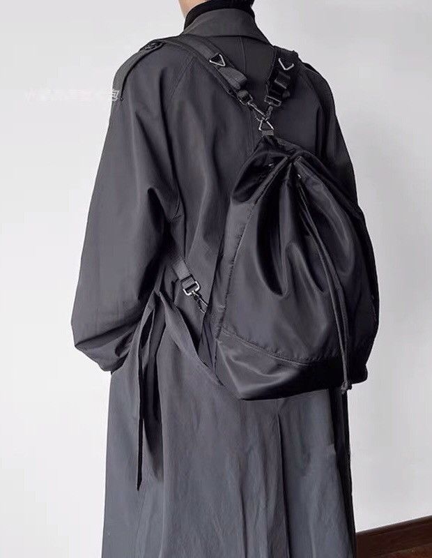 Other Black y2k 2 way backpack shoulder bag Size ONE SIZE - 2 Thumbnail