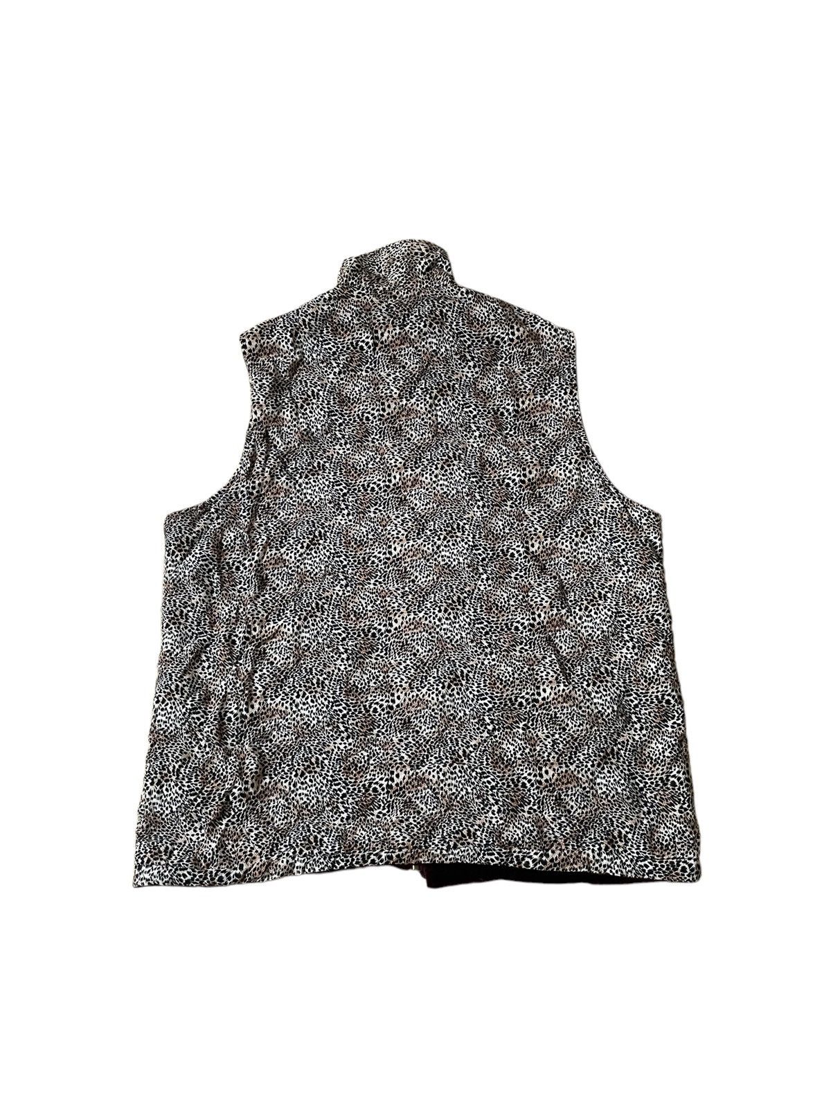 Japanese Brand Japanese Brand Velvet Leopard Style Reversible Vest Size M / US 6-8 / IT 42-44 - 11 Thumbnail