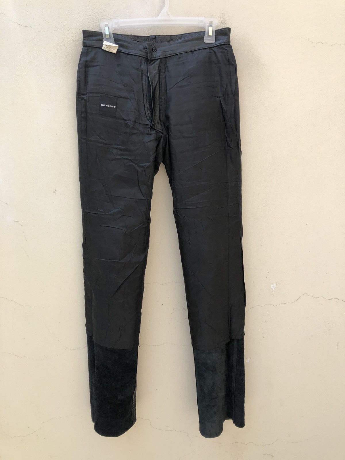 Boycott Boycott Japan Cowhide Leather Pant Size US 29 - 20 Thumbnail