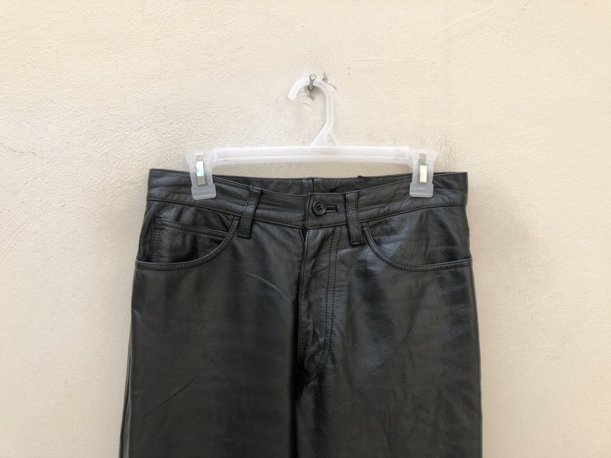 Boycott Boycott Japan Cowhide Leather Pant Size US 29 - 2 Thumbnail