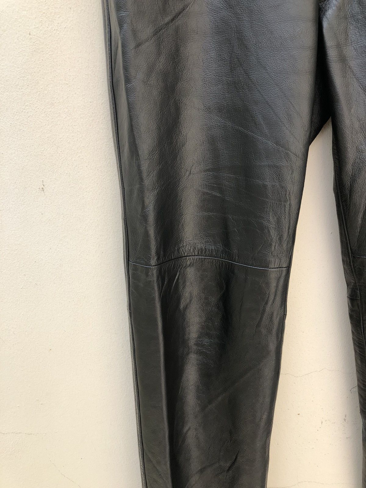 Boycott Boycott Japan Cowhide Leather Pant Size US 29 - 5 Thumbnail