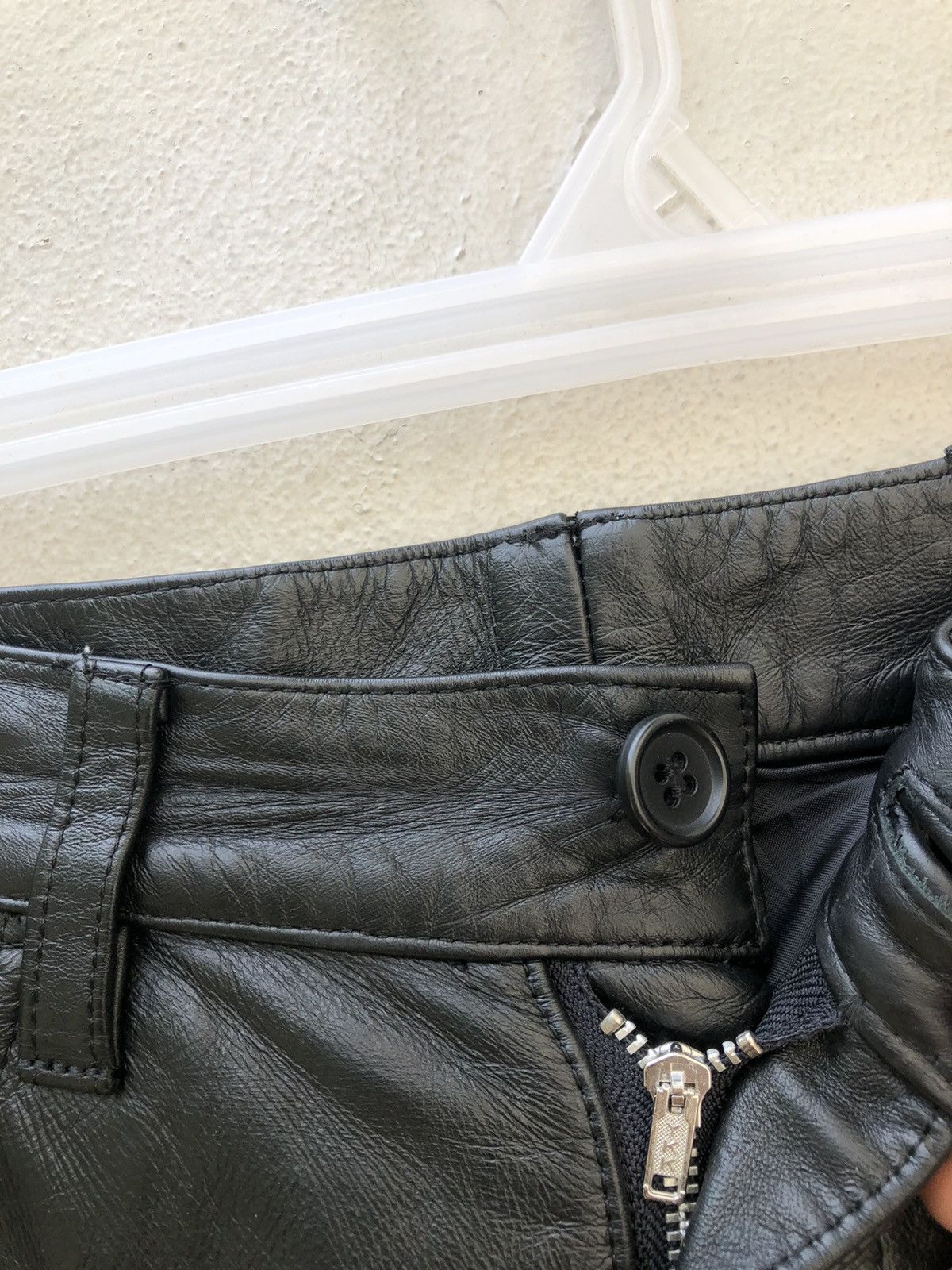 Boycott Boycott Japan Cowhide Leather Pant Size US 29 - 3 Thumbnail