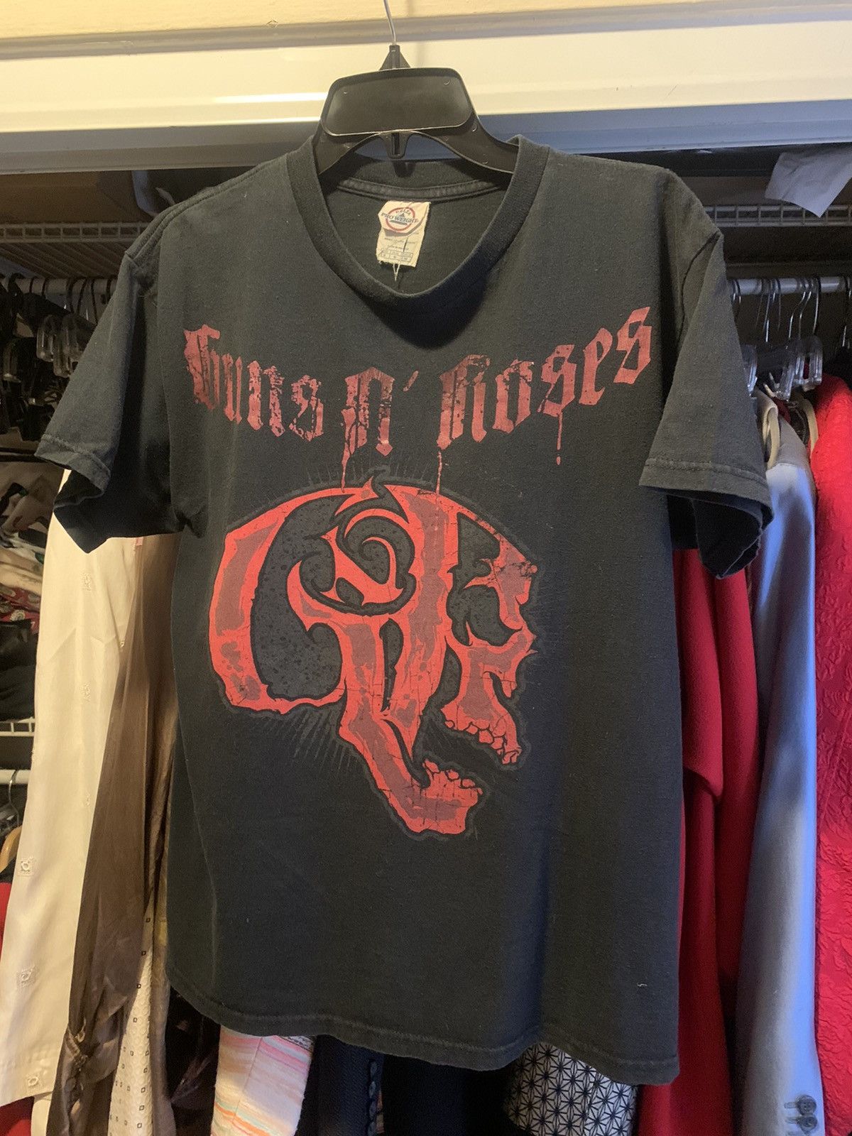 Guns N' Roses × Vintage Skull Rose + Initial t-shirt Size US M / EU 48-50 / 2 - 5 Thumbnail