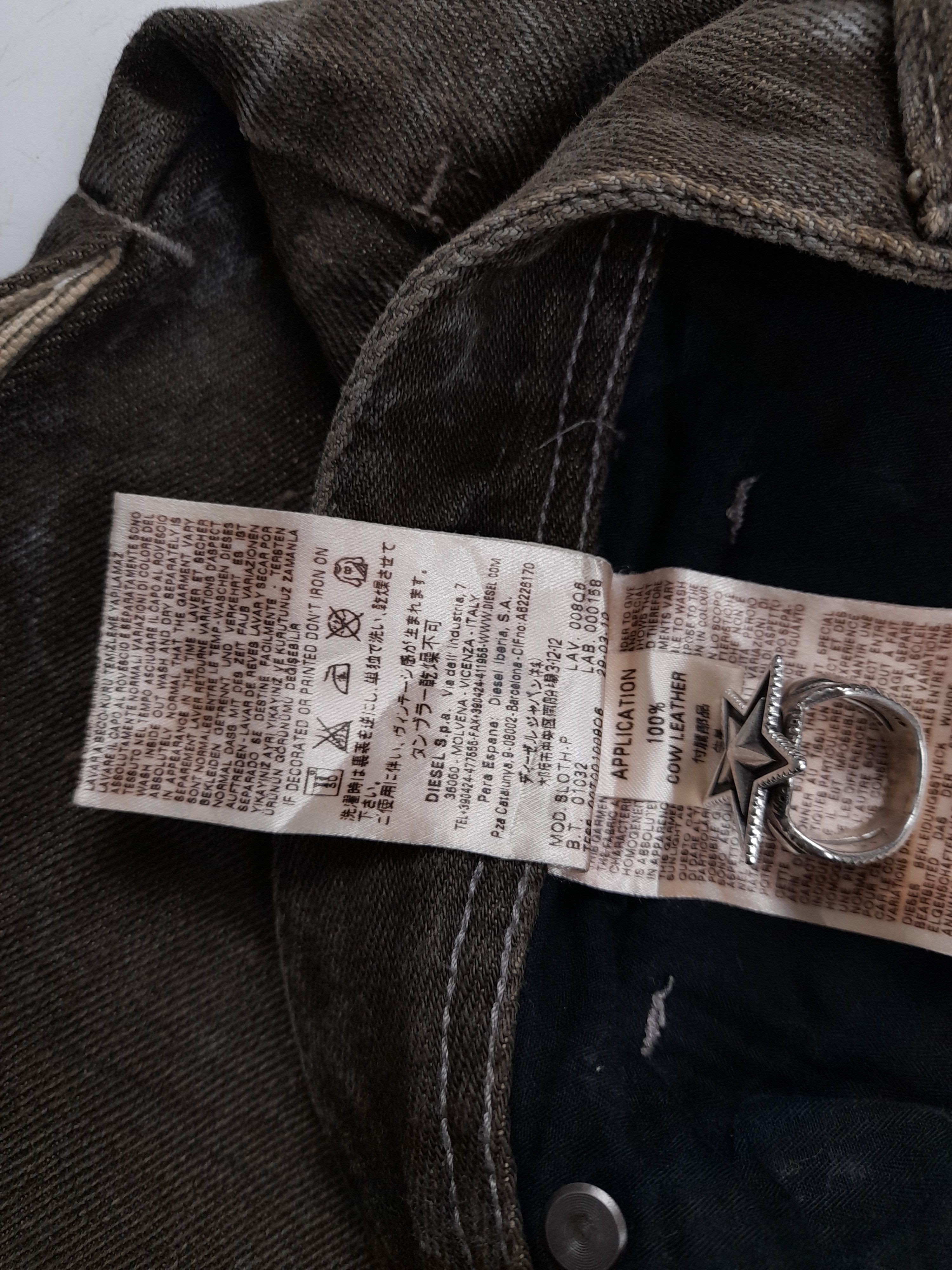 Diesel Diesel Cow Skin Denim Bottom on Visvim style Size US 32 / EU 48 - 5 Thumbnail
