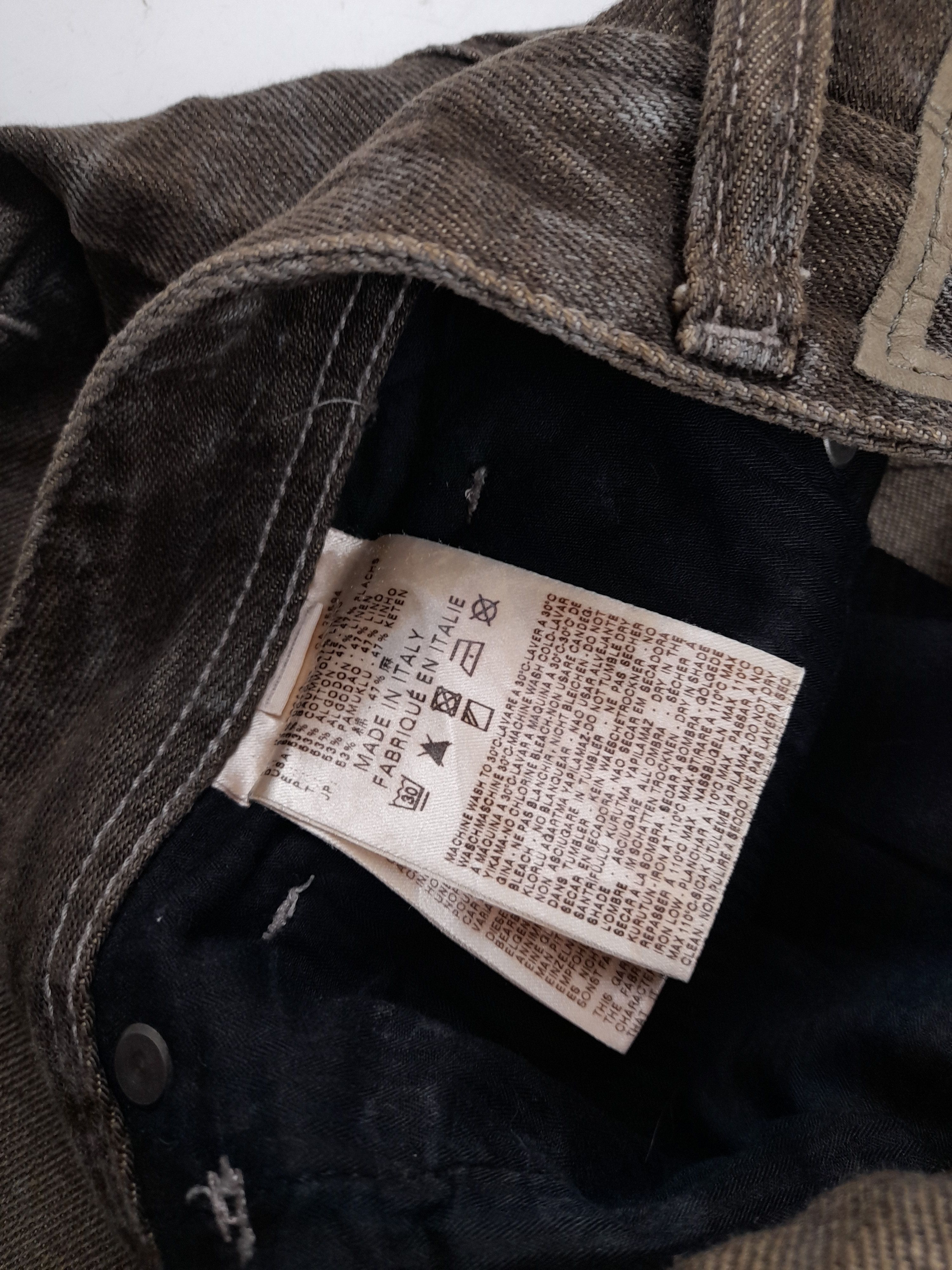 Diesel Diesel Cow Skin Denim Bottom on Visvim style Size US 32 / EU 48 - 7 Thumbnail