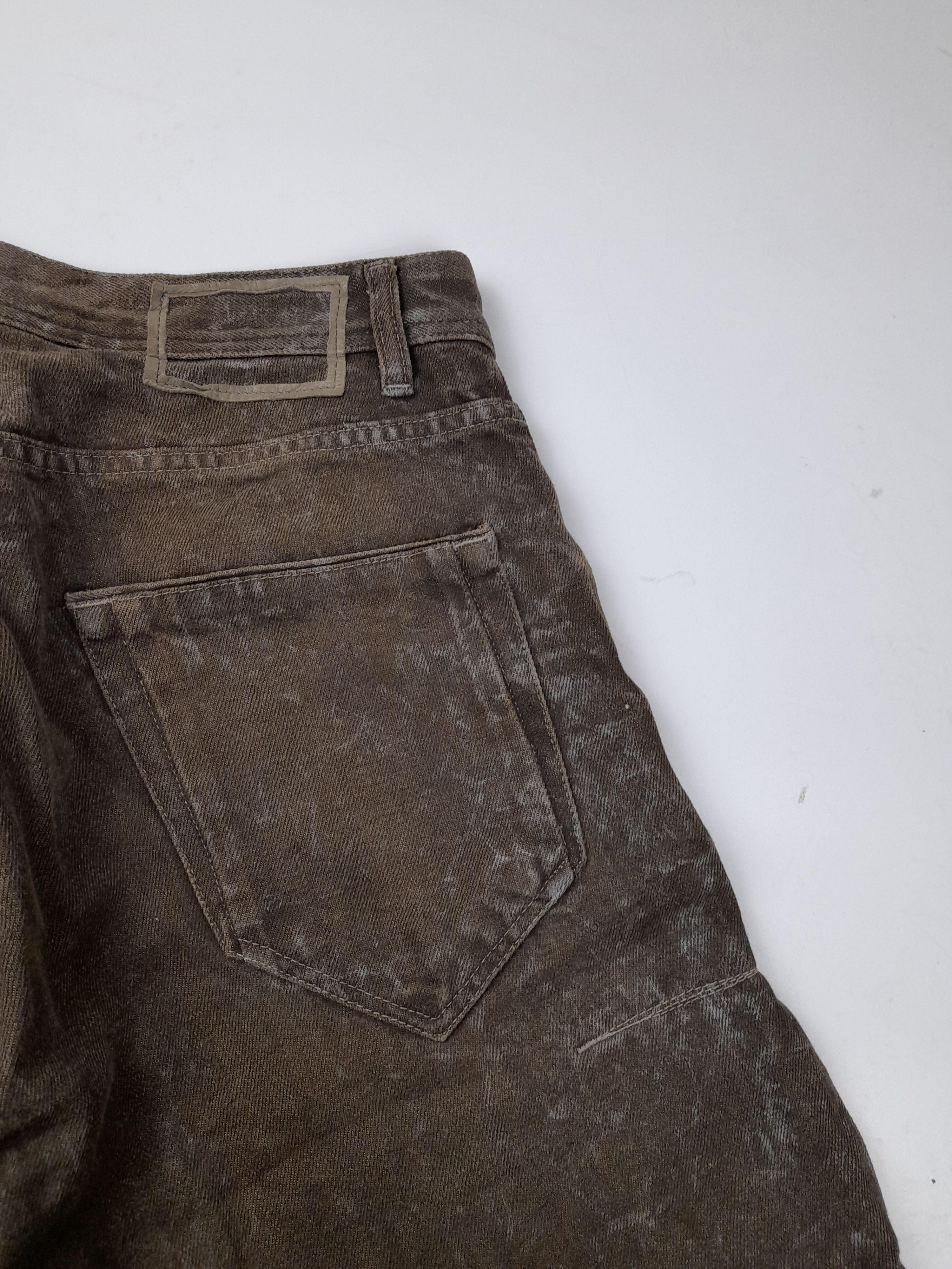 Diesel Diesel Cow Skin Denim Bottom on Visvim style Size US 32 / EU 48 - 2 Thumbnail