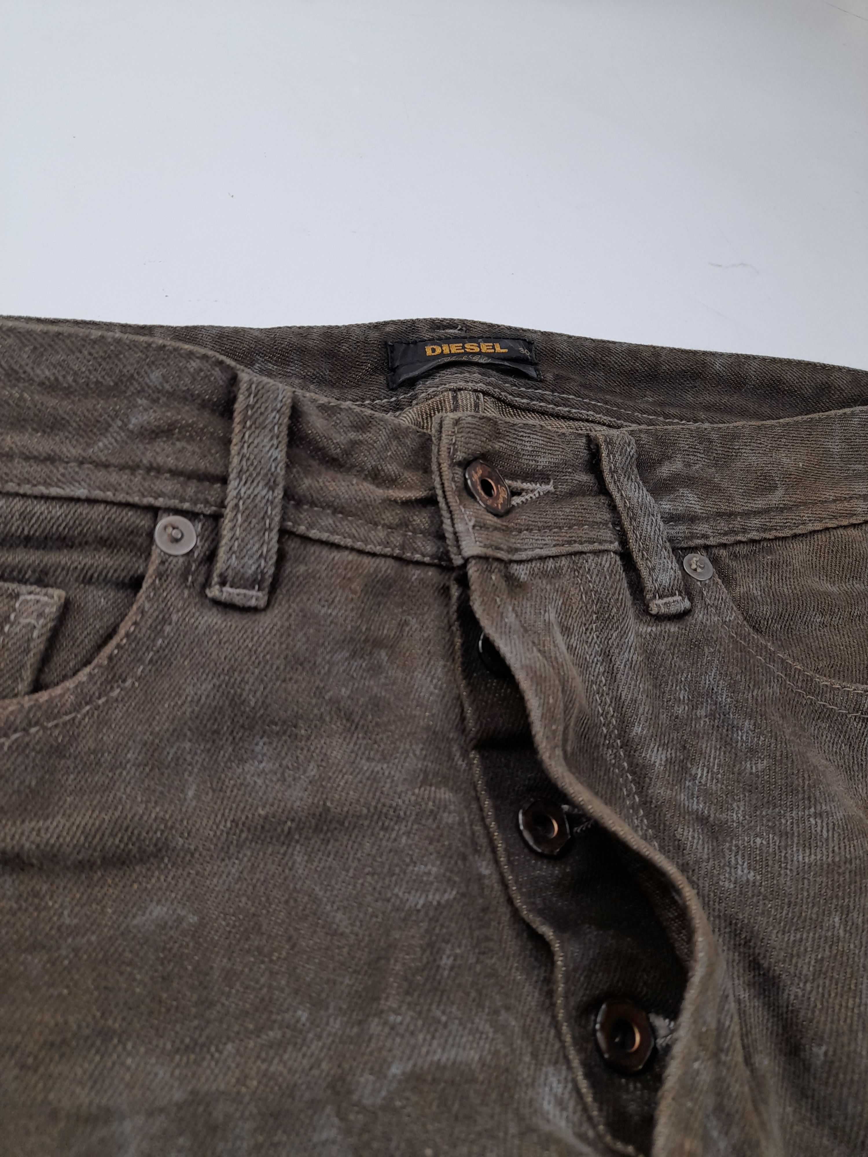 Diesel Diesel Cow Skin Denim Bottom on Visvim style Size US 32 / EU 48 - 10 Thumbnail