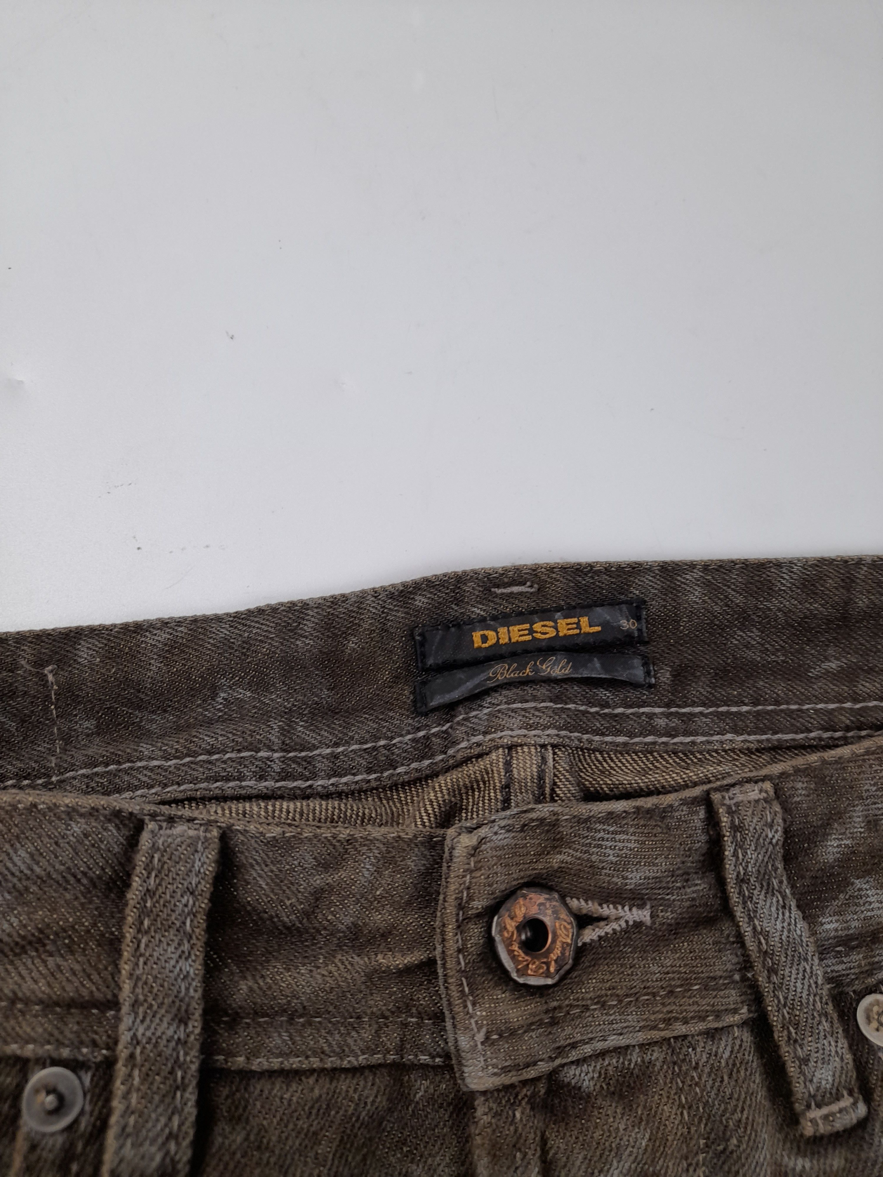 Diesel Diesel Cow Skin Denim Bottom on Visvim style Size US 32 / EU 48 - 9 Thumbnail