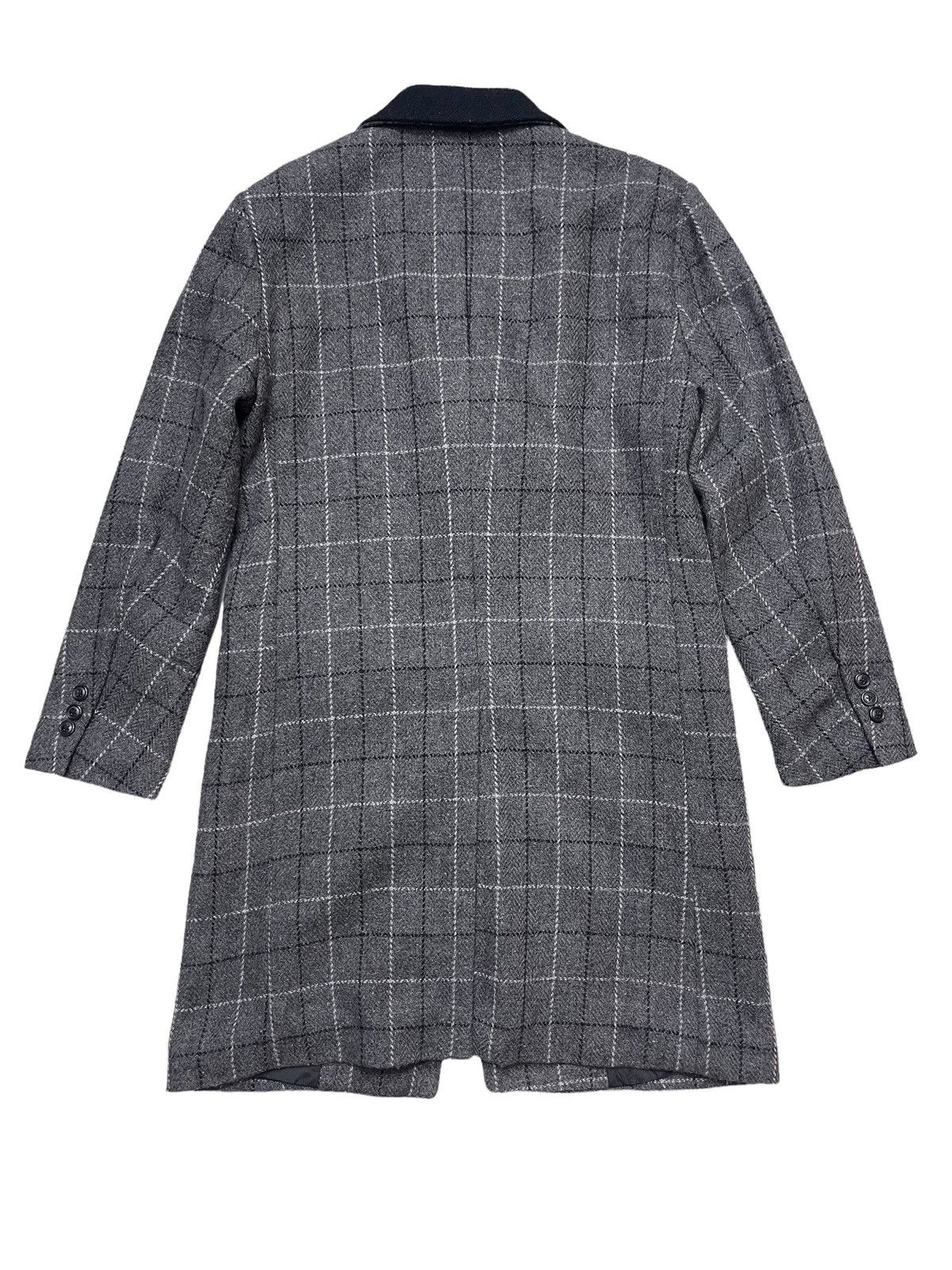 Harris Tweed Harris Tweed Wool Plaid Long Coat Size US S / EU 44-46 / 1 - 3 Thumbnail