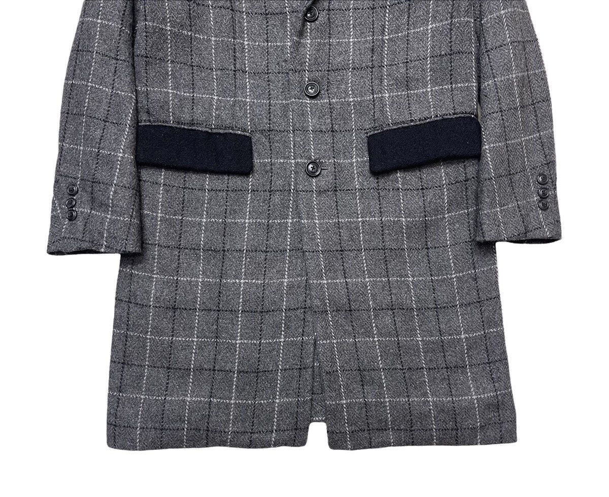 Harris Tweed Harris Tweed Wool Plaid Long Coat Size US S / EU 44-46 / 1 - 6 Thumbnail