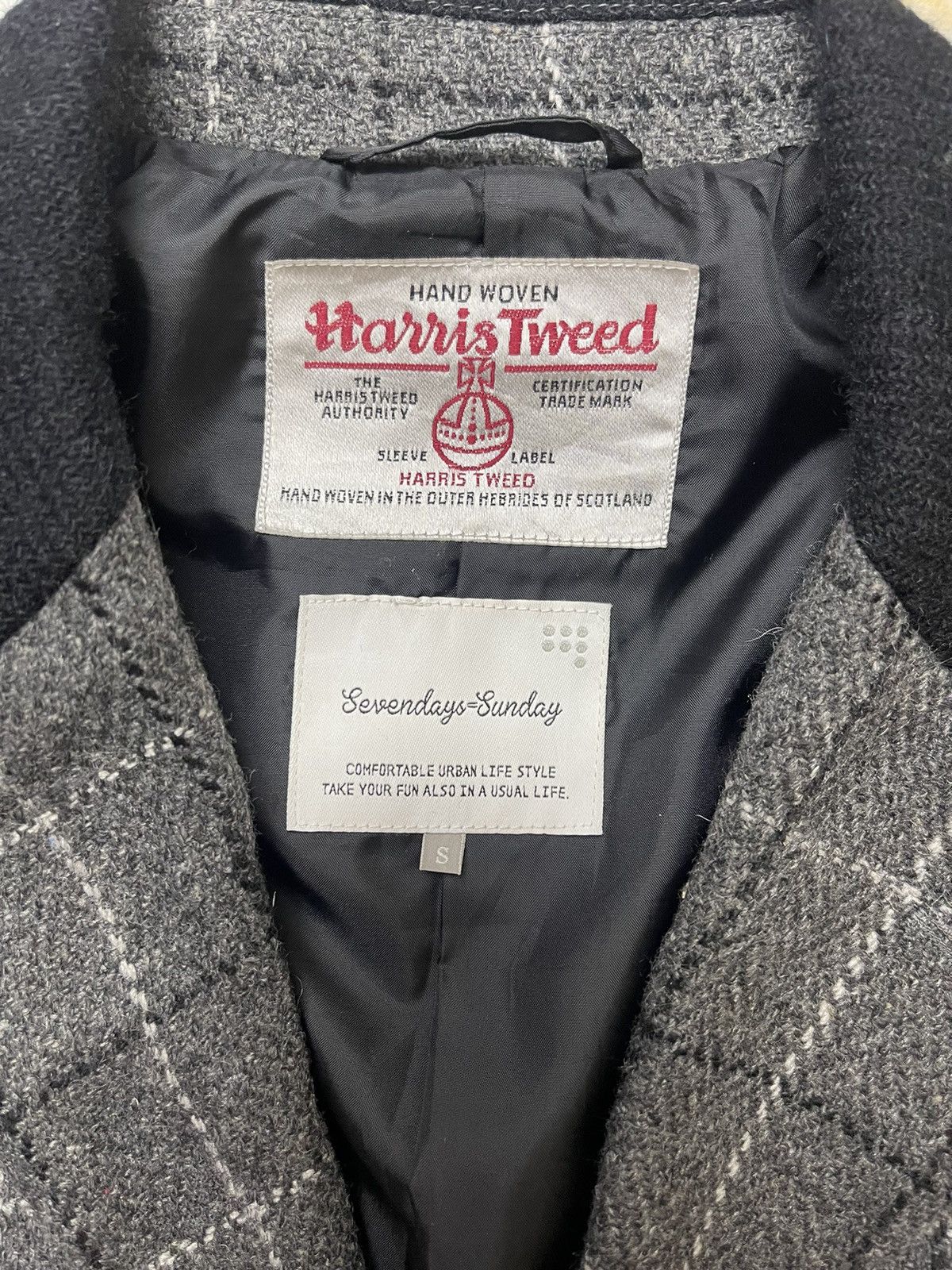 Harris Tweed Harris Tweed Wool Plaid Long Coat Size US S / EU 44-46 / 1 - 7 Thumbnail
