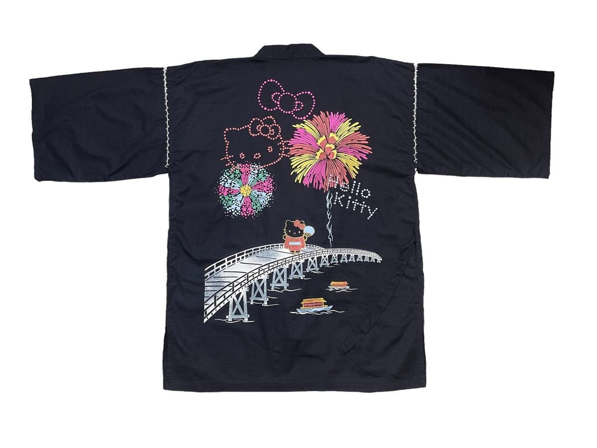 Japanese Brand Vintage Hello Kitty Sanrio Japan Kimono Size US L / EU 52-54 / 3 - 13 Thumbnail