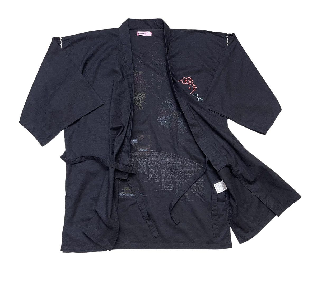Japanese Brand Vintage Hello Kitty Sanrio Japan Kimono Size US L / EU 52-54 / 3 - 10 Thumbnail