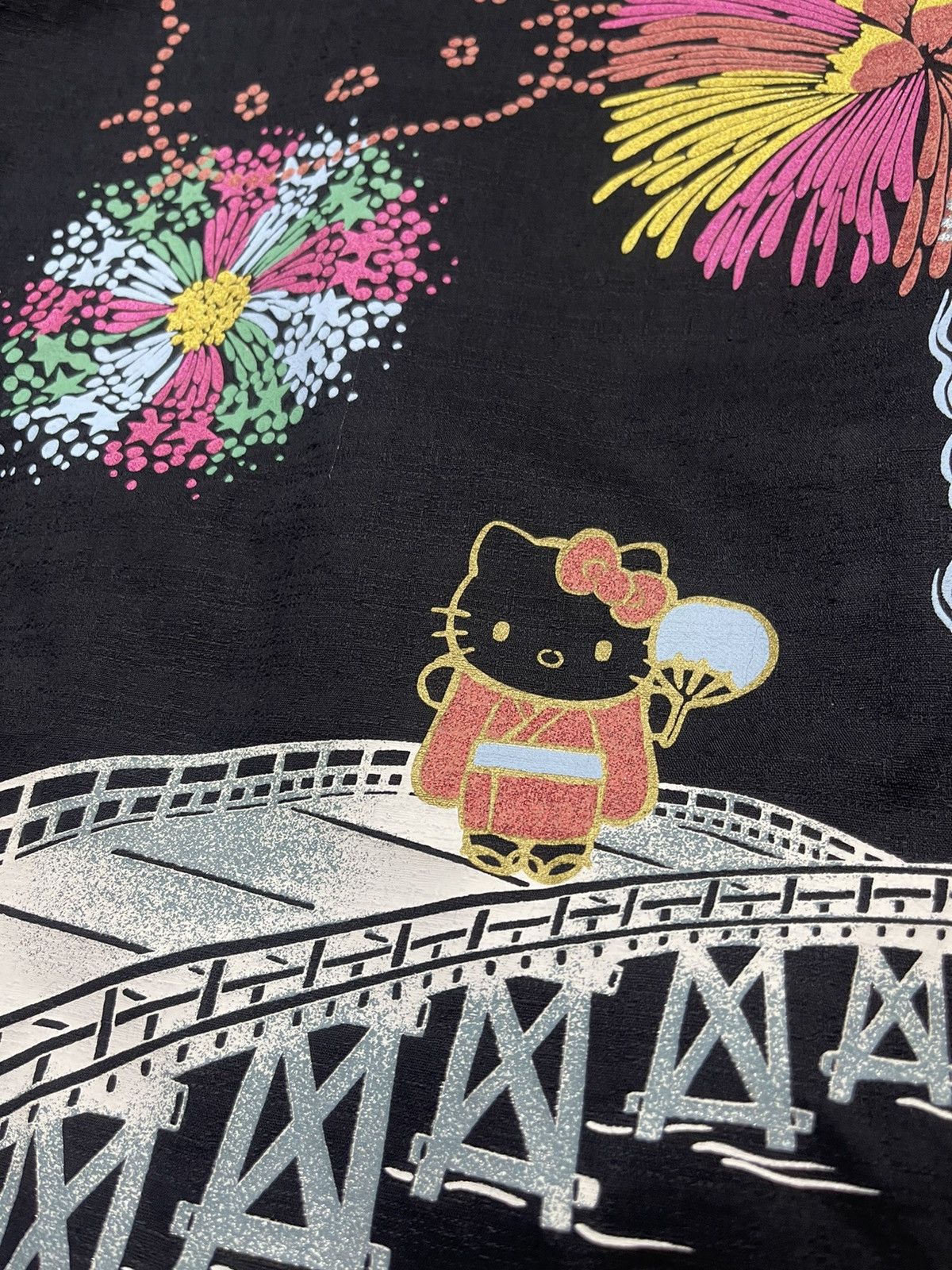 Japanese Brand Vintage Hello Kitty Sanrio Japan Kimono Size US L / EU 52-54 / 3 - 3 Thumbnail