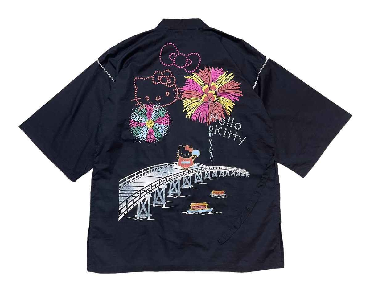 Japanese Brand Vintage Hello Kitty Sanrio Japan Kimono Size US L / EU 52-54 / 3 - 6 Thumbnail