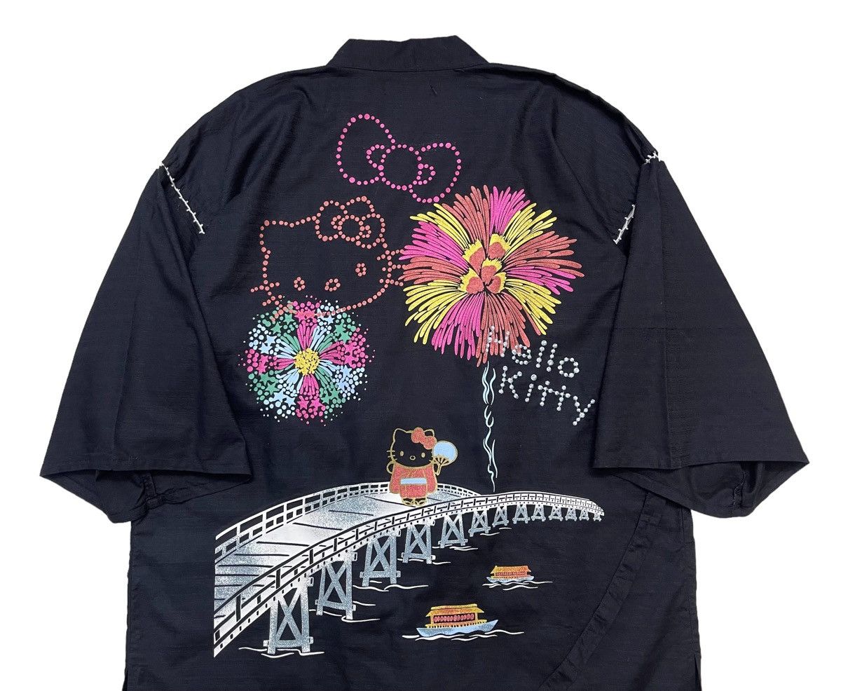 Japanese Brand Vintage Hello Kitty Sanrio Japan Kimono Size US L / EU 52-54 / 3 - 5 Thumbnail