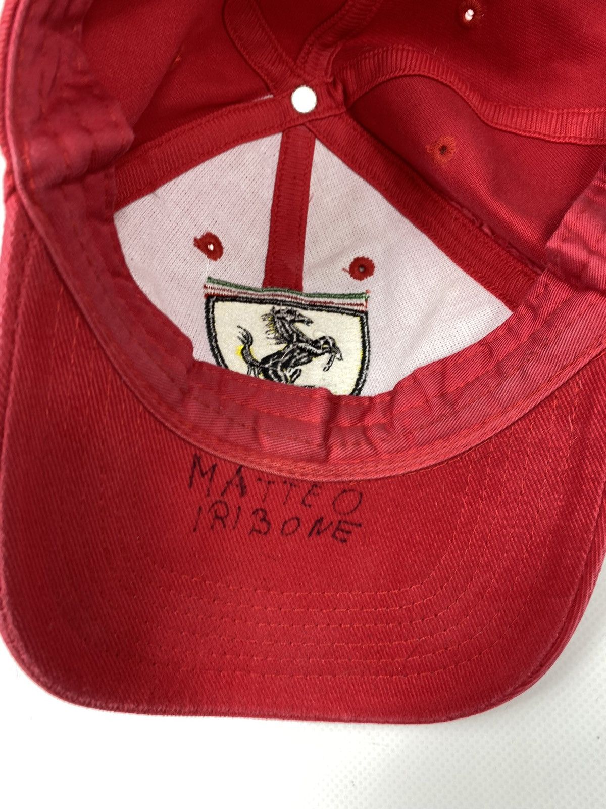 Ferrari 🔥LASTDROP🔥#20 1999 Ferrari Red Vintage Authentic Hat Cap Size ONE SIZE - 15 Thumbnail