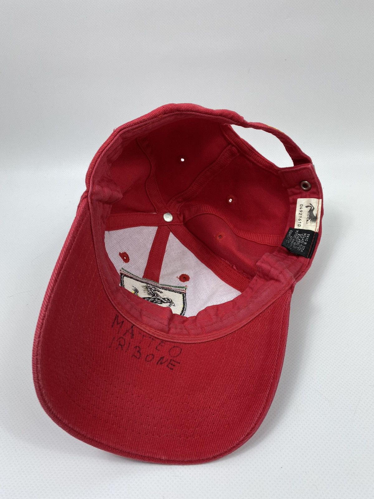 Ferrari 🔥LASTDROP🔥#20 1999 Ferrari Red Vintage Authentic Hat Cap Size ONE SIZE - 14 Thumbnail