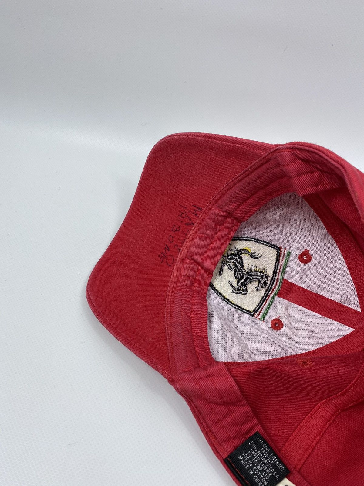 Ferrari 🔥LASTDROP🔥#20 1999 Ferrari Red Vintage Authentic Hat Cap Size ONE SIZE - 16 Thumbnail