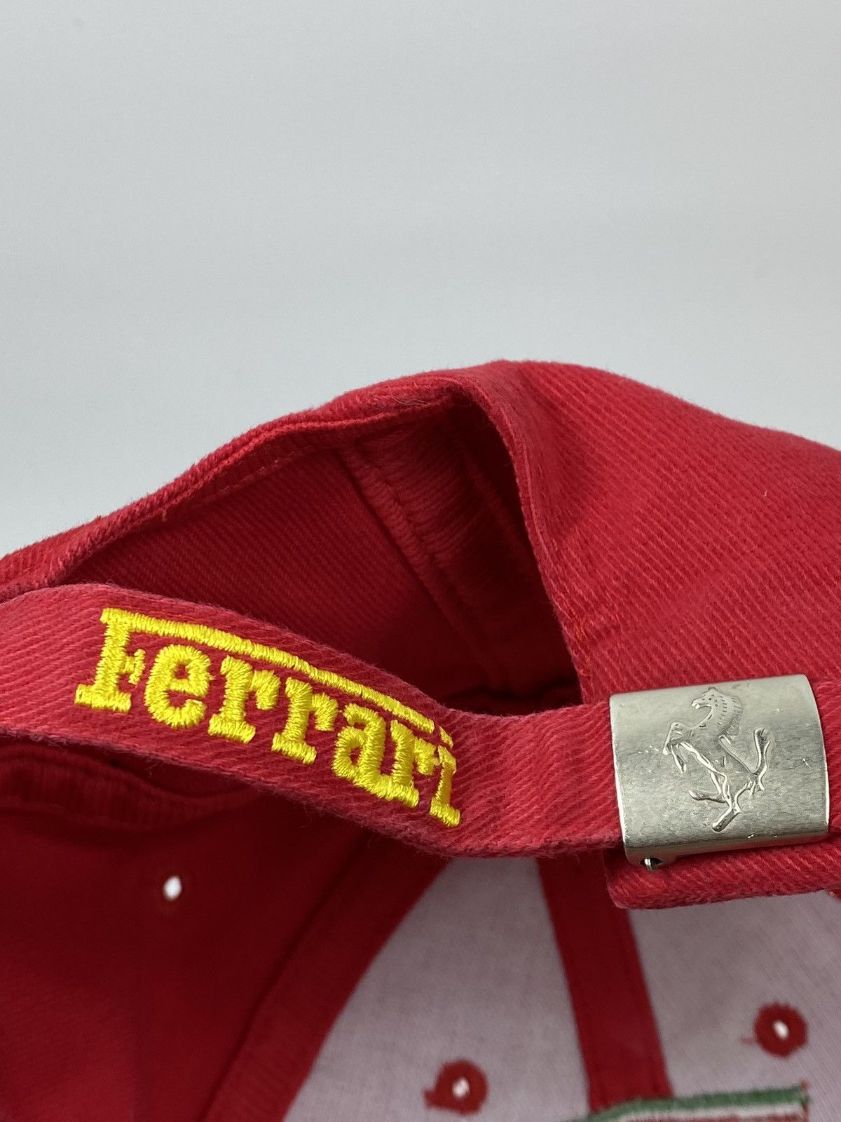 Ferrari 🔥LASTDROP🔥#20 1999 Ferrari Red Vintage Authentic Hat Cap Size ONE SIZE - 12 Thumbnail