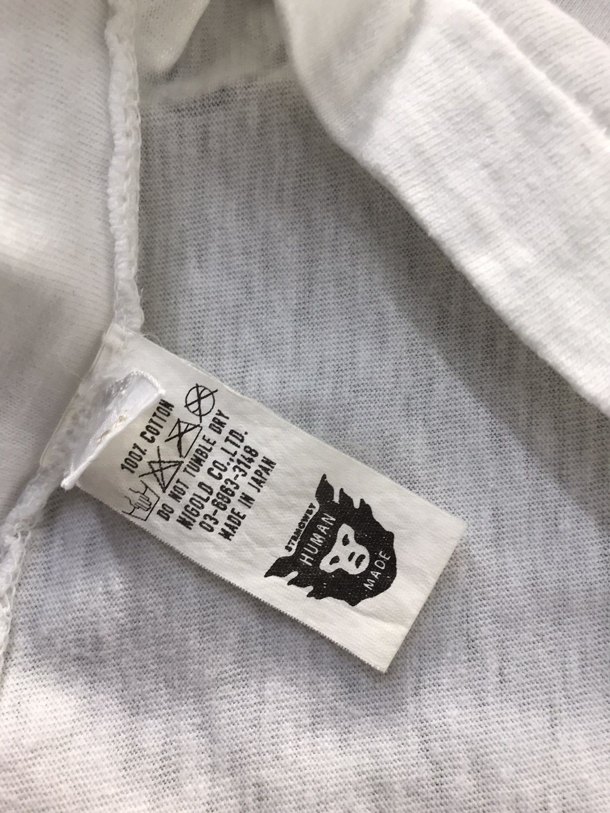 Human Made Honest Boy For Human Made Nigo Big Logo Screen Tee Printed Size US M / EU 48-50 / 2 - 8 Thumbnail