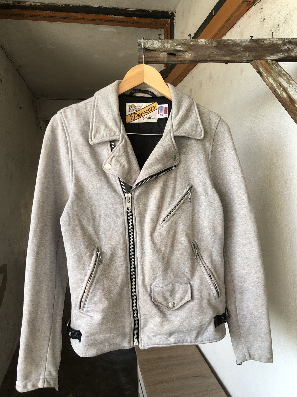 Schott Vintage Schott Perfecto x General Supply Cotton Jackets Size US M / EU 48-50 / 2 - 4 Thumbnail