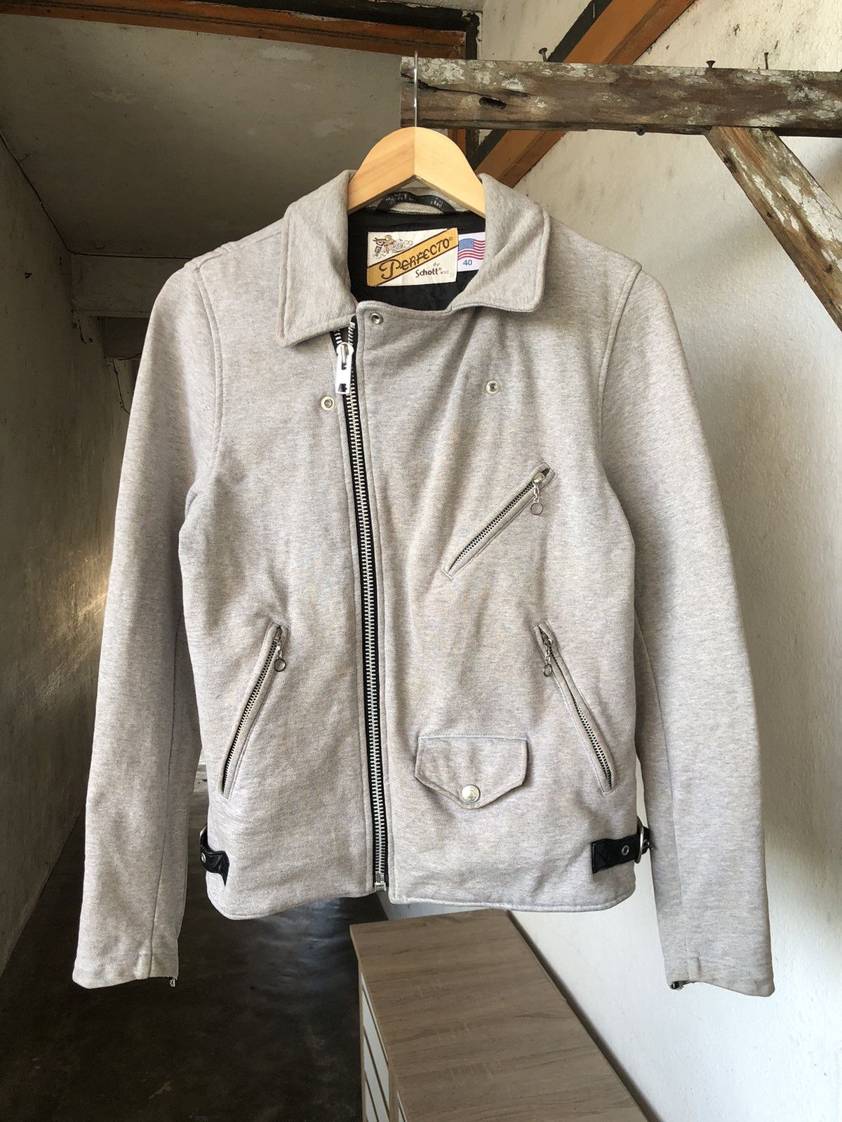 Schott Vintage Schott Perfecto x General Supply Cotton Jackets Size US M / EU 48-50 / 2 - 3 Thumbnail