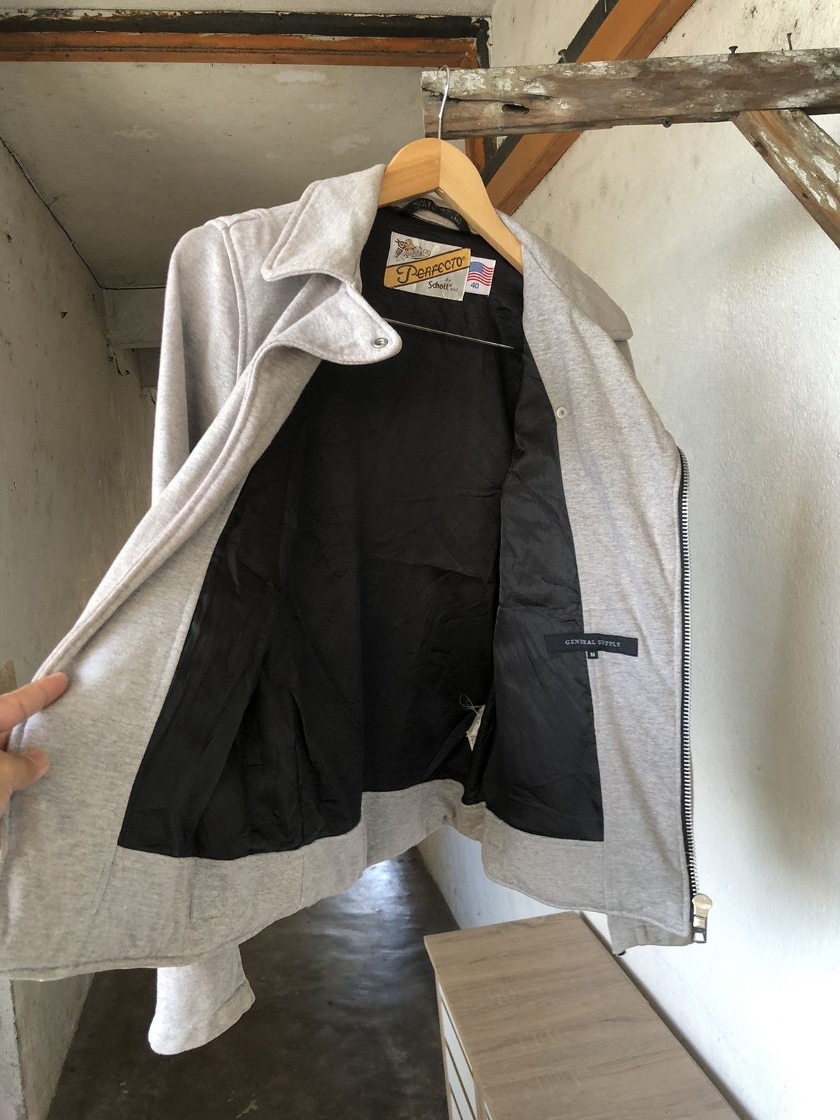 Schott Vintage Schott Perfecto x General Supply Cotton Jackets Size US M / EU 48-50 / 2 - 20 Thumbnail