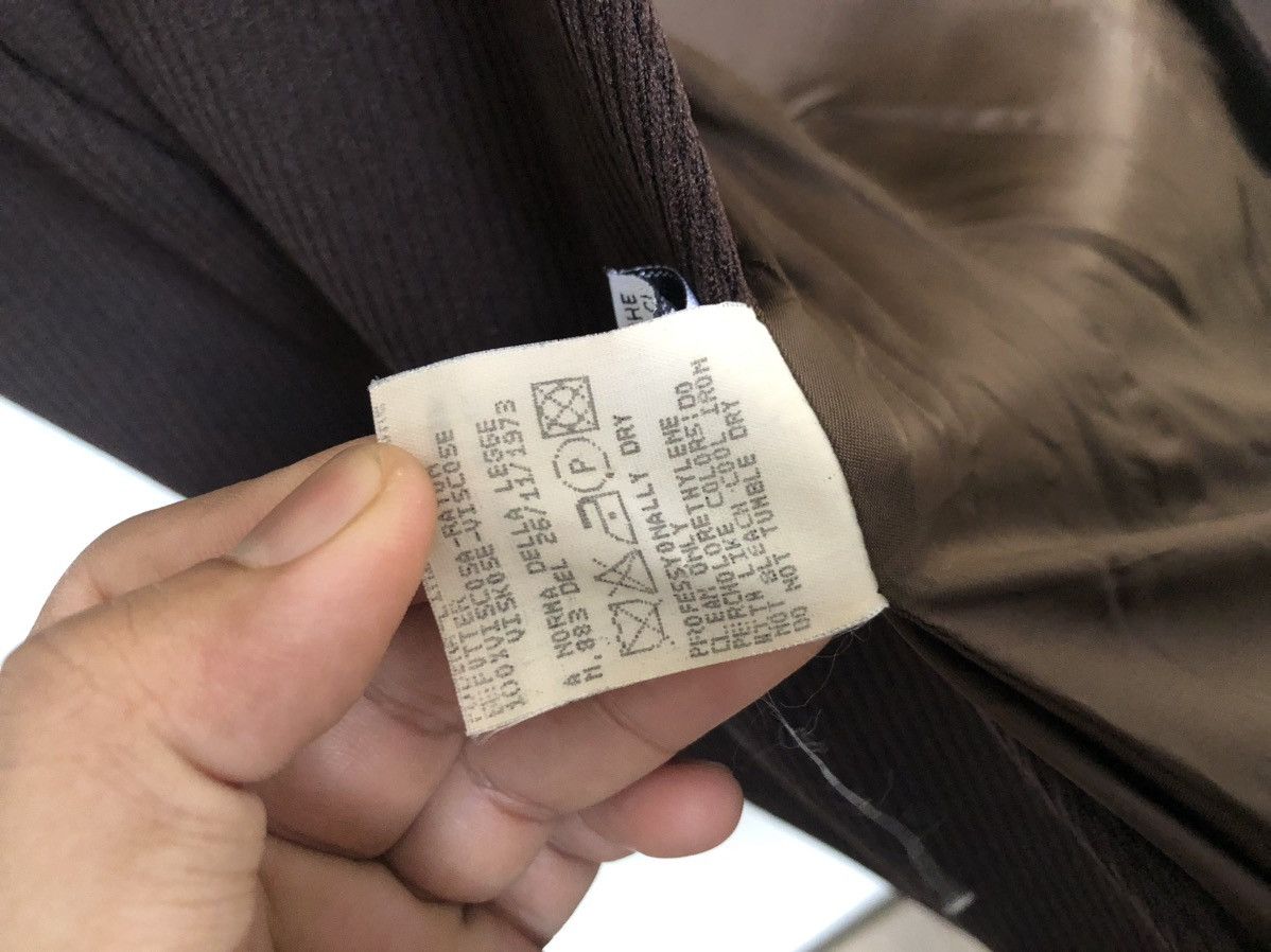 Versace Vintage Versace Jeans Couture Brown Jackets Size S / US 4 / IT 40 - 14 Thumbnail