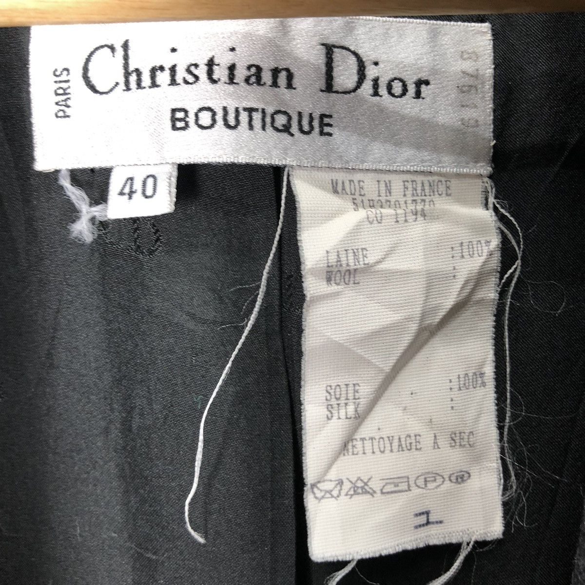 Christian Dior Monsieur 🔥Vintage Christian Dior Boutique Jacket Size M / US 6-8 / IT 42-44 - 6 Thumbnail