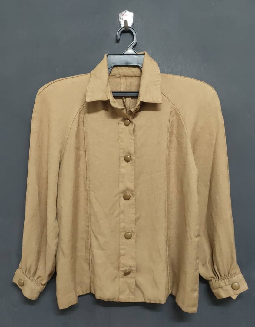 Christian Dior Monsieur Christian Dior Pret-A-Porter Button Blouse Size S / US 4 / IT 40 - 3 Thumbnail
