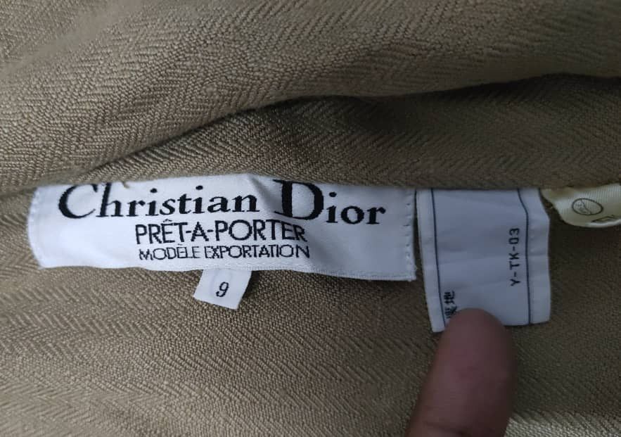Christian Dior Monsieur Christian Dior Pret-A-Porter Button Blouse Size S / US 4 / IT 40 - 7 Thumbnail