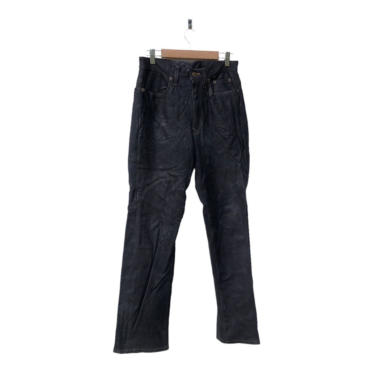 Japanese Brand JAPANESE BRAND EXPLORER JEANS LOT 6203COWHIDE LEATHER JEANS Size US 30 / EU 46 - 1 Thumbnail