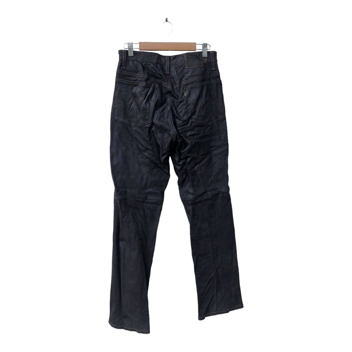 Japanese Brand JAPANESE BRAND EXPLORER JEANS LOT 6203COWHIDE LEATHER JEANS Size US 30 / EU 46 - 2 Thumbnail