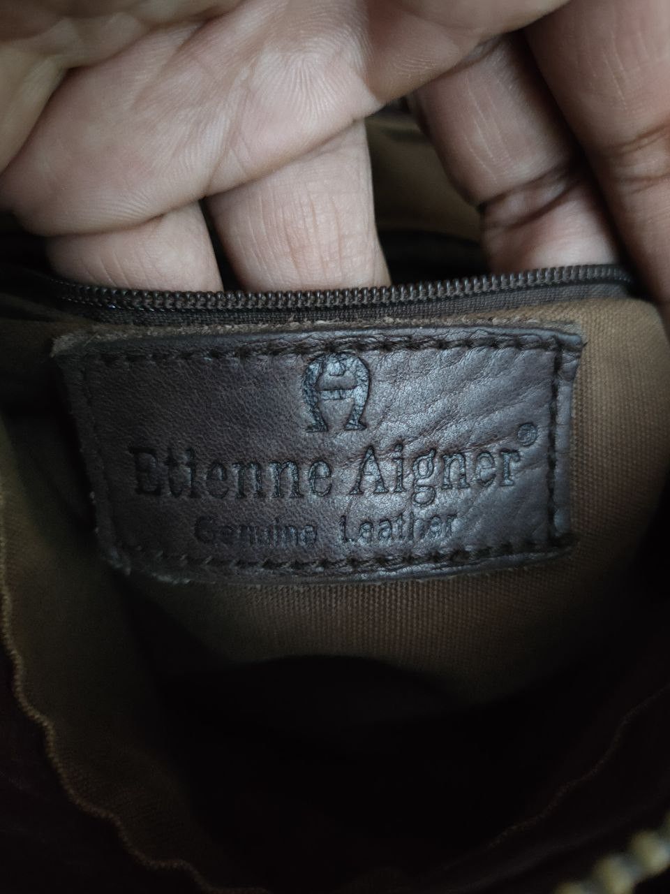 Aigner 💥LAST CALL💥 Vintage Etienne Aigner Leather Bag Size ONE SIZE - 12 Thumbnail