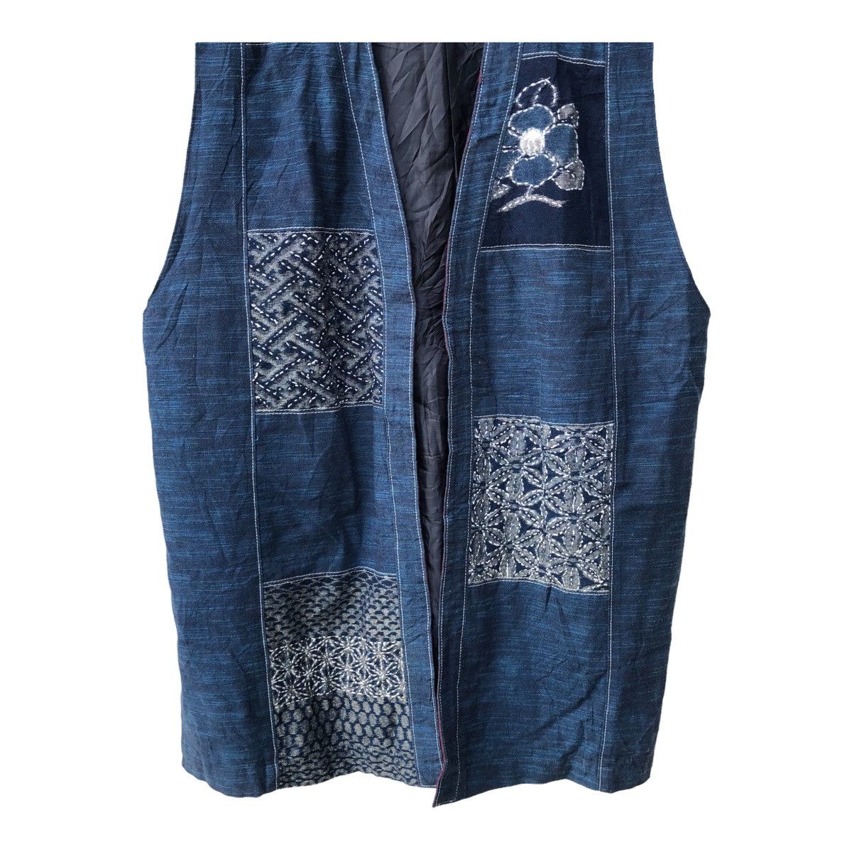Japanese Brand RARE PATCHWORK LONG VEST INSPIRED KAPITAL Size US L / EU 52-54 / 3 - 4 Thumbnail