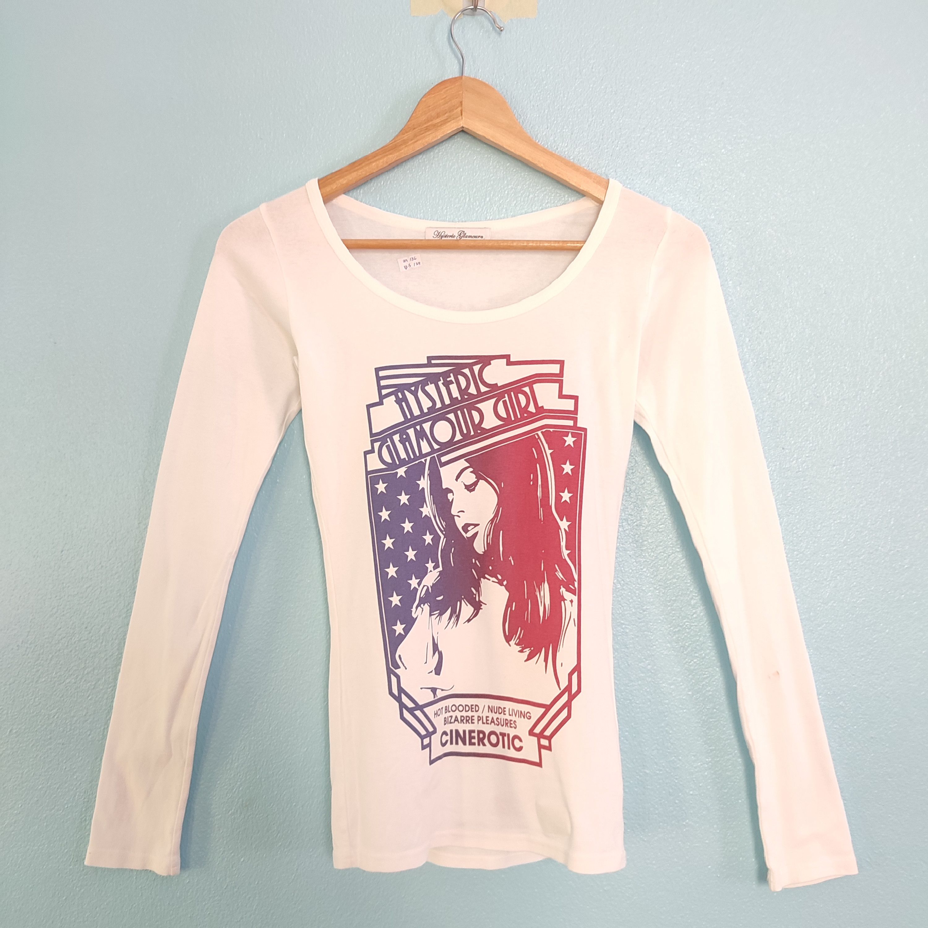 Hysteric Glamour × Japanese Brand × Vintage HYSTERIC GLAMOUR Japanese Brand Woman's Tshirt Size US S / EU 44-46 / 1 - 1 Thumbnail