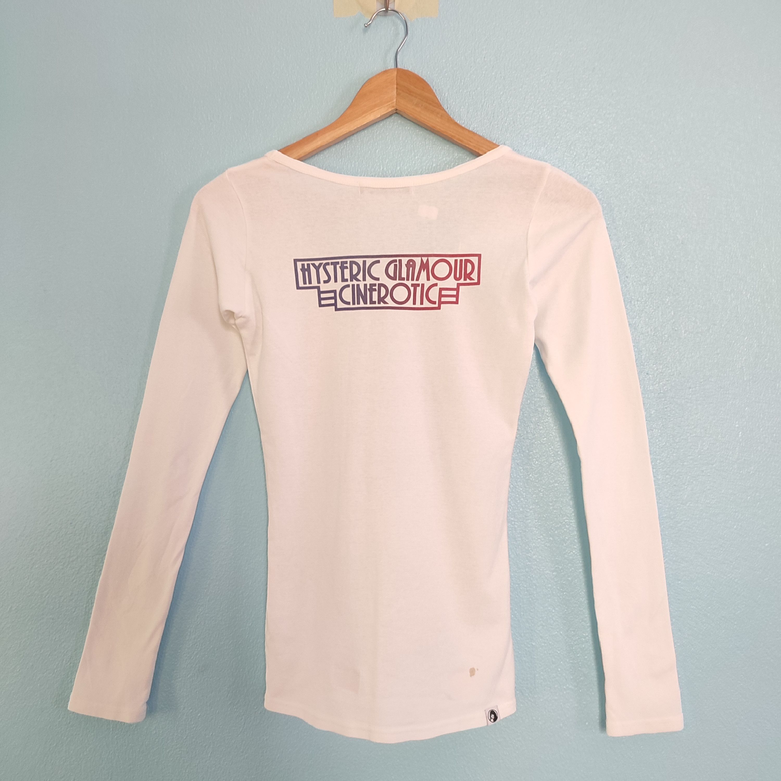 Hysteric Glamour × Japanese Brand × Vintage HYSTERIC GLAMOUR Japanese Brand Woman's Tshirt Size US S / EU 44-46 / 1 - 2 Thumbnail