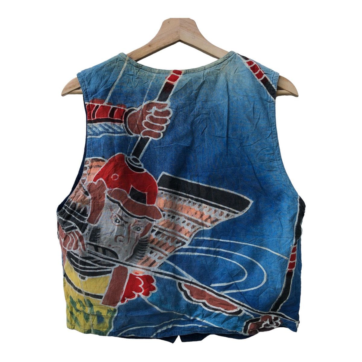 45rpm VINTAGE FULL PRINT VEST JACKET INSPIRED KAPITAL Size US M / EU 48-50 / 2 - 3 Thumbnail