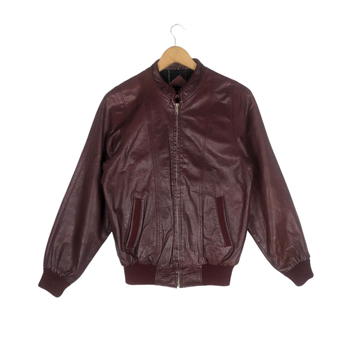 Japanese Brand Leather Wear Jacket All Hand Made Cow Hide Leather Size US M / EU 48-50 / 2 - 2 Thumbnail