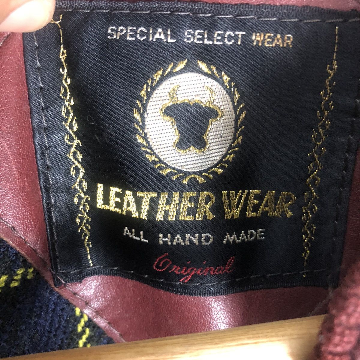Japanese Brand Leather Wear Jacket All Hand Made Cow Hide Leather Size US M / EU 48-50 / 2 - 4 Thumbnail
