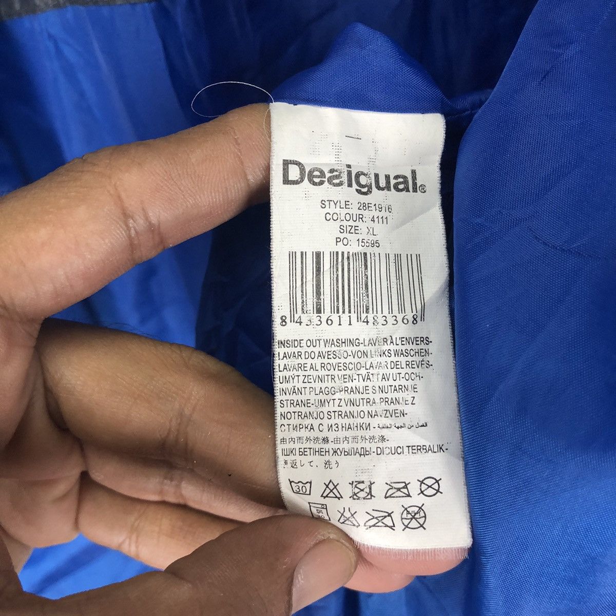 Japanese Brand Awesome Jacket Japanese Brand Desigual Multicolour Puffer Size US L / EU 52-54 / 3 - 6 Thumbnail