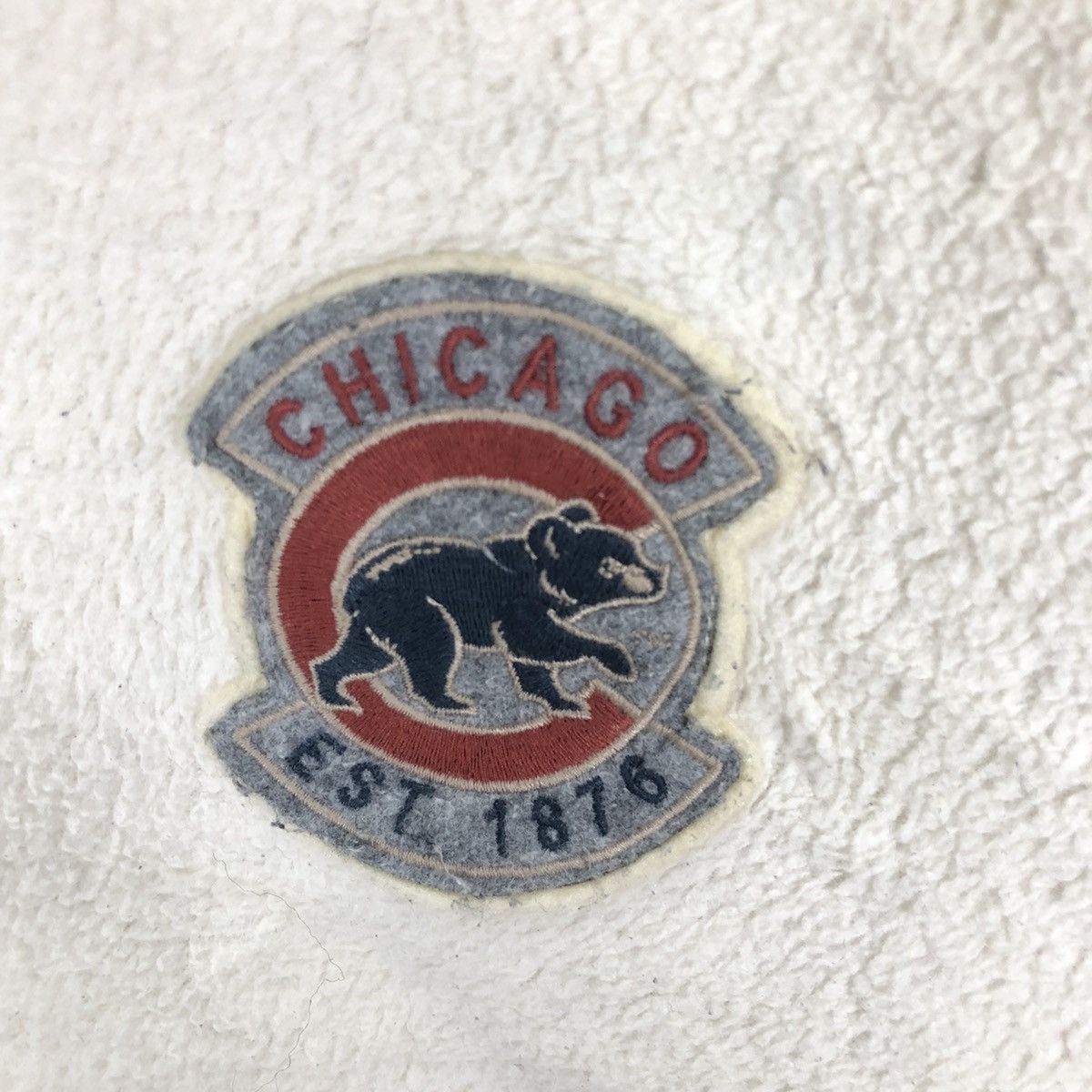 MLB 🔥Vtg Major League Baseball Chicago Fleece Halfzip Jacket Size US M / EU 48-50 / 2 - 4 Thumbnail