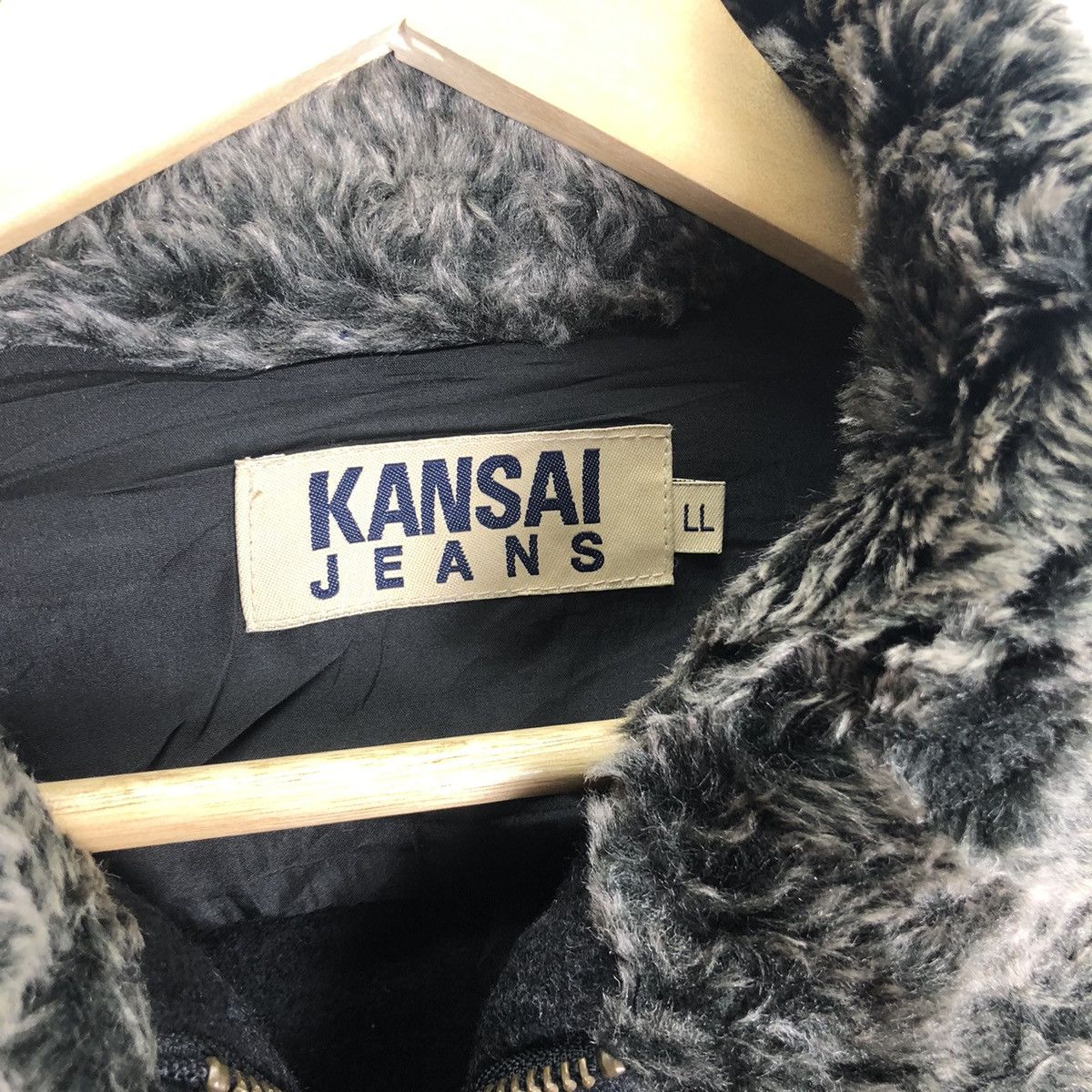 Japanese Brand Kansai Yamamoto Jeans Tartan Jacket Style B 3 Size US L / EU 52-54 / 3 - 3 Thumbnail