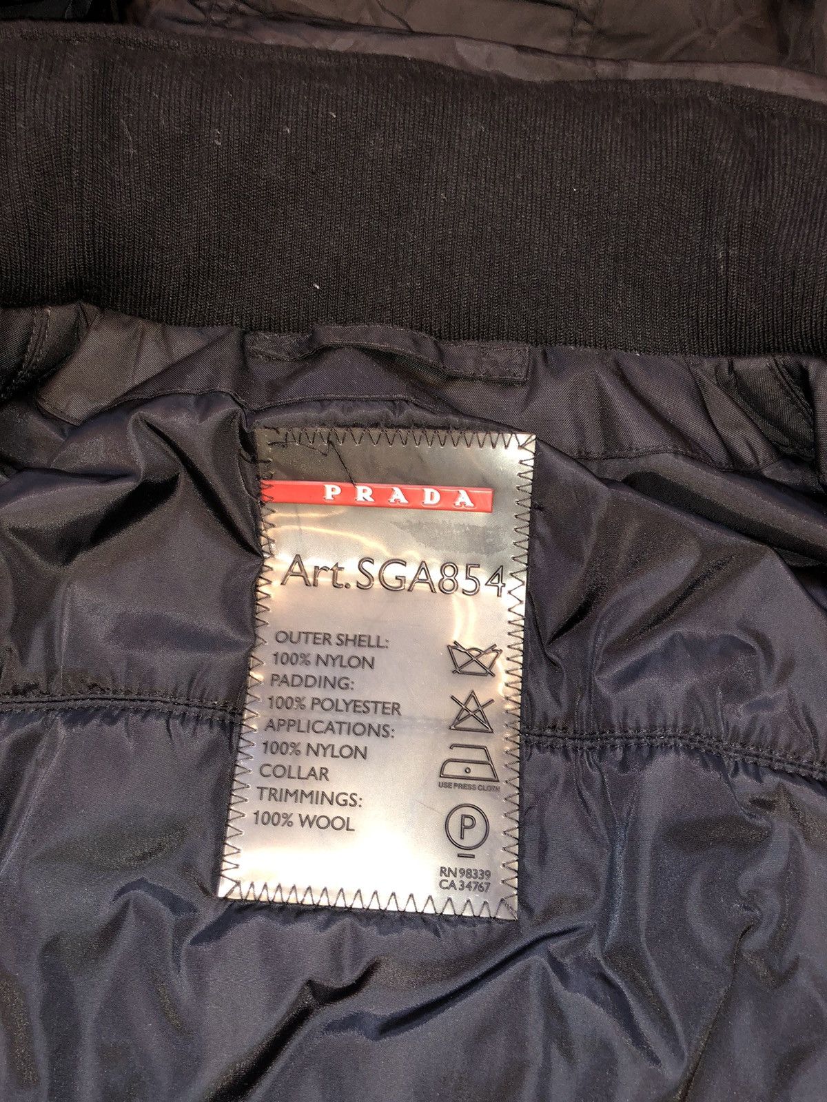 Prada Vintage Prada Water Proof Jacket With Hood B0131 Size US M / EU 48-50 / 2 - 18 Thumbnail