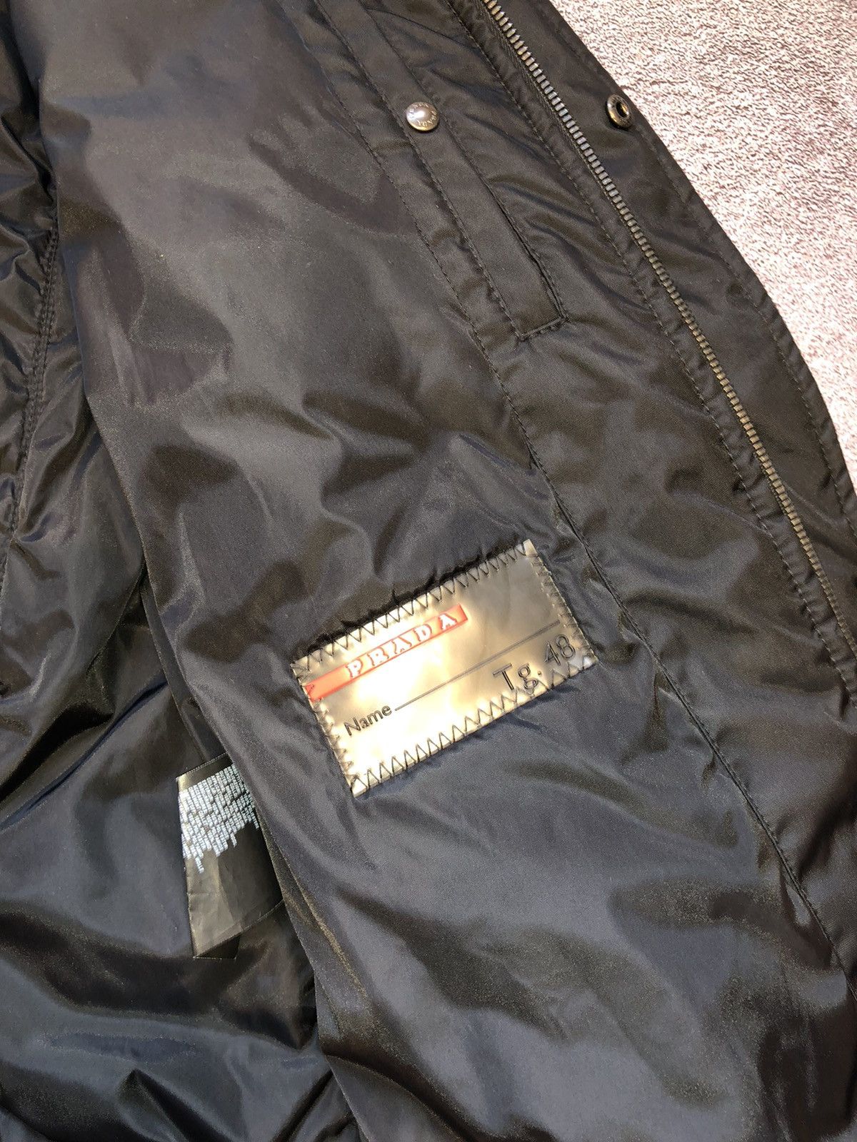 Prada Vintage Prada Water Proof Jacket With Hood B0131 Size US M / EU 48-50 / 2 - 17 Thumbnail